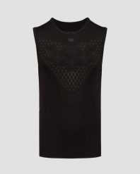 Top termoaktywny męski X-Bionic Twyce Run Singlet Black. Czarne bielizna termoaktywna X BIONIC, na lato, l, bez wzorów, z materiału, bez ramiączek, do biegania. Za 306.00 zł.