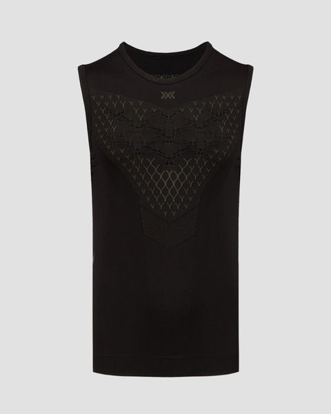 Top termoaktywny męski X-Bionic Twyce Run Singlet Black. Czarne bielizna termoaktywna X BIONIC, na lato, l, bez wzorów, z materiału, bez ramiączek, do biegania. Za 306.00 zł.