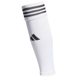 Adidas Getry Rękawy Tuby Piłkarskie Team Sleeve 23. Białe legginsy długie sportowe Adidas, bez wzorów, do piłki nożnej. Za 38.00 zł.