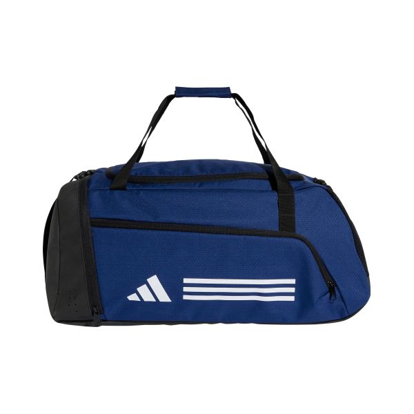 Torba Duffle adidas Essentials 3-Stripes Medium. Białe torby na ramię Adidas, bez wzorów, z materiału, na ramię, bez dodatków. Za 180.75 zł.