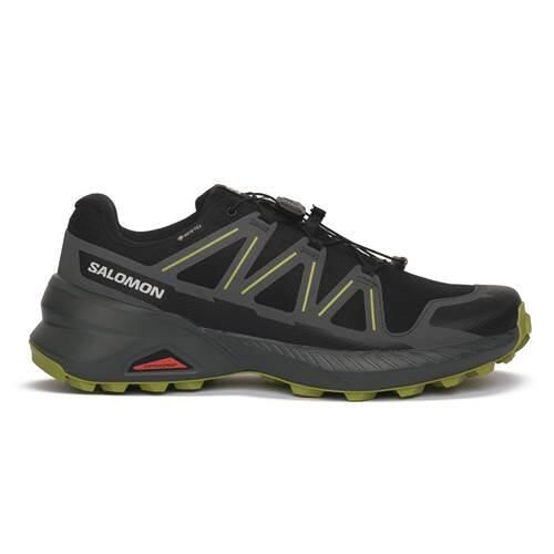 Buty do biegania męskie Salomon Speedcross Peak Gtx. Czarne buty do biegania Salomon, bez wzorów, z materiału, bez zapięcia, do biegania, salomon speedcross. Za 559.99 zł.