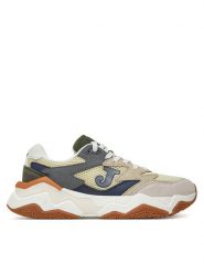 Joma Sneakersy C1400 2536 C1400S2536 Beżowy. Brązowe buty sportowe casual Joma, bez wzorów, z materiału, bez zapięcia. Za 319.99 zł.