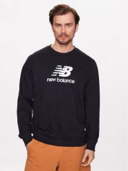 New Balance Bluza MT3153 Czarny Relaxed Fit. Czarne bluzy New Balance, m, bez wzorów, z syntetyku, bez kaptura. Za 179.99 zł.
