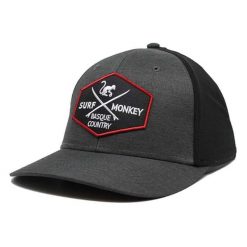 Czapka sportowa - Dry-Tech - Dorośli (Czarny). Czarne czapki z daszkiem SURF MONKEY, bez wzorów. Za 179.95 zł.