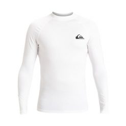 Koszulka surfingowa z długim rękawem UPF 50 dla Mężczyzn EVERYDAY Biały. Białe bluzki z długim rękawem Quiksilver, m, bez wzorów, z elastanu, bez kołnierzyka, bez ramiączek. Za 149.99 zł.