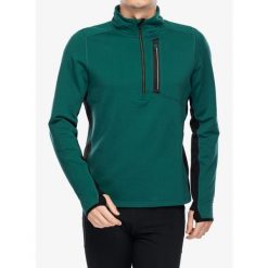 Bluza bez kaptura męska Smartwool Active Fleece 1/2 Zip. Zielone bluzy Smartwool, na zimę, m, bez wzorów, bez kaptura. Za 487.99 zł.
