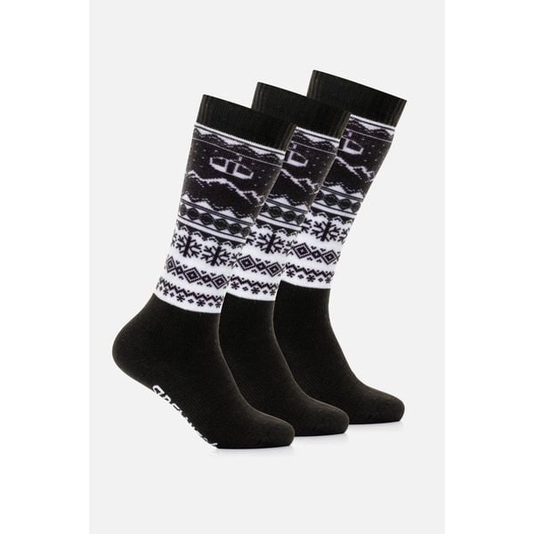 Skarpety narciarskie dla dorosłych Surfanic Full Size Fairisle 3p. (roz. 37-41). Czerwone skarpety SURFANIC, bez wzorów, z syntetyku. Za 79.99 zł.