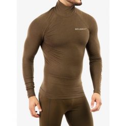 Bluza termoaktywna męska Brubeck Ranger Wool. Zielone bielizna termoaktywna Brubeck, m, bez wzorów, bez ramiączek. Za 398.99 zł.
