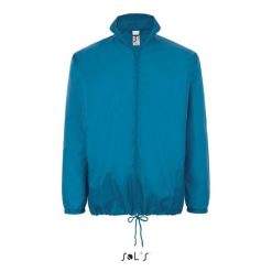 Windbreaker Sol's Shift. Niebieskie kurtki przeciwdeszczowe SOL'S, m, bez wzorów, bez kaptura. Za 135.50 zł.