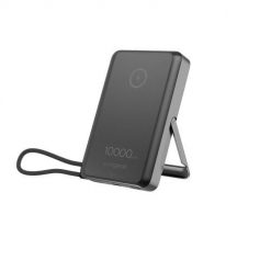 GEMBIRD BEZPRZEWODOWY POWERBANK MAGNETYCZNY 15 W ZE ZINTEGROWANĄ PODSTAWKĄ 10000 MAH, CZARNY. Czarne powerbanki GEMBIRD. Za 89.99 zł.