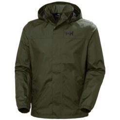 Kurtka puchowa Helly Hansen Milford. Zielone kurtki Helly Hansen, s, bez wzorów, z poliesteru, bez kaptura. Za 504.50 zł.
