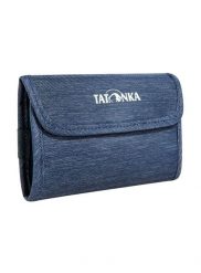 Portfel Tatonka Money Box - navy. Niebieskie portfele Tatonka, bez wzorów. Za 75.30 zł.