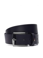 Tommy Hilfiger Pasek Denton 3.5 Ext AM0AM14814 Granatowy. Niebieskie paski Tommy Hilfiger, bez wzorów, ze skóry. Za 209.99 zł.