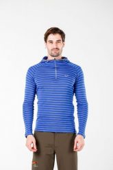 Bluza Turystyczna Męska Termoaktywna Woolona 100% Merino Thor z Kapturem. Niebieskie bielizna termoaktywna WOOLONA, na zimę, m, bez wzorów, z materiału, z kapturem. Za 405.00 zł.