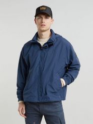 G-Star Kurtka w kolorze niebieskim rozmiar: L. Niebieskie kurtki outdoor i hardshell G-Star, l, bez wzorów, bez kaptura. Za 300.78 zł.