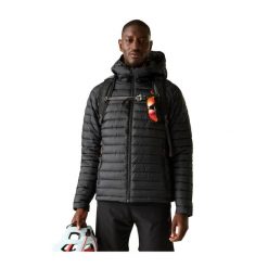 Męska Kurtka Air Lite Baffled Padded Jacket. Czarne kurtki Dare 2B, l, bez wzorów, z materiału, z kapturem. Za 382.99 zł.