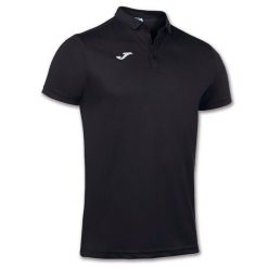 Koszulka polo do tenisa męska Joma Hobby. Czarne koszulki polo sportowe Joma, l, bez wzorów, z bawełny, bez kołnierzyka, bez ramiączek, na golfa. Za 120.99 zł.