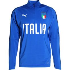 Puma FIGC ITALIEN ZIP TRAINING Koszulka reprezentacji team power blue/white. Koszulki z długim rękawem Puma. Za 249.00 zł.