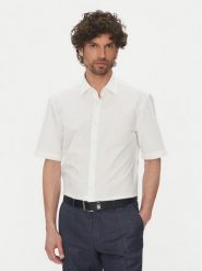 BOSS Koszula H-Joe 50539774 Biały Regular Fit. Białe koszule Boss, m, bez wzorów, z bawełny, bez kołnierzyka, bez ramiączek. Za 269.99 zł.