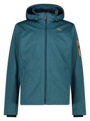 CMP Kurtka softshellowa w kolorze turkusowym rozmiar: 58. Niebieskie kurtki outdoor i hardshell CMP, m, bez wzorów, z polaru, bez kaptura. Za 132.22 zł.