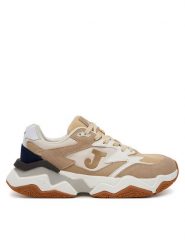Joma Sneakersy C1400 2526 C1400S2526 Beżowy. Brązowe buty sportowe casual Joma, bez wzorów, z materiału, bez zapięcia. Za 259.99 zł.