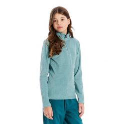 Dziewczęcy polar z zamkiem błyskawicznym 1/4 Protest Zora. Niebieskie bluzy z polaru Protest, s, bez wzorów, z materiału, bez kaptura. Za 220.50 zł.