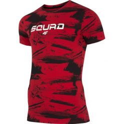 T-shirt męski TSM021 - czerwony. T-shirty 4F. W wyprzedaży za 54.99 zł.
