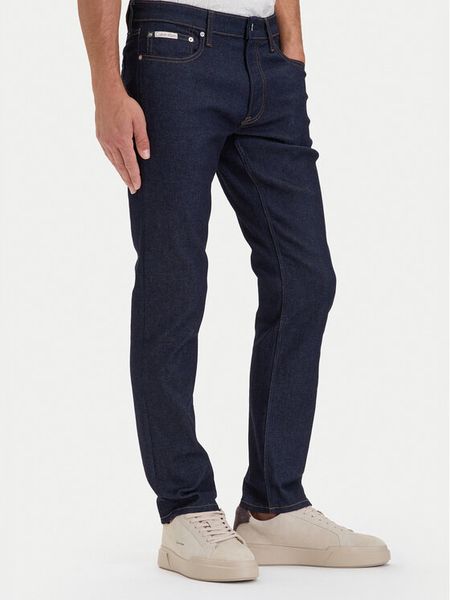 Calvin Klein Jeans Jeansy LV04RH705G Granatowy Slim Fit. Niebieskie jeansy Calvin Klein Jeans, m. Za 409.99 zł.