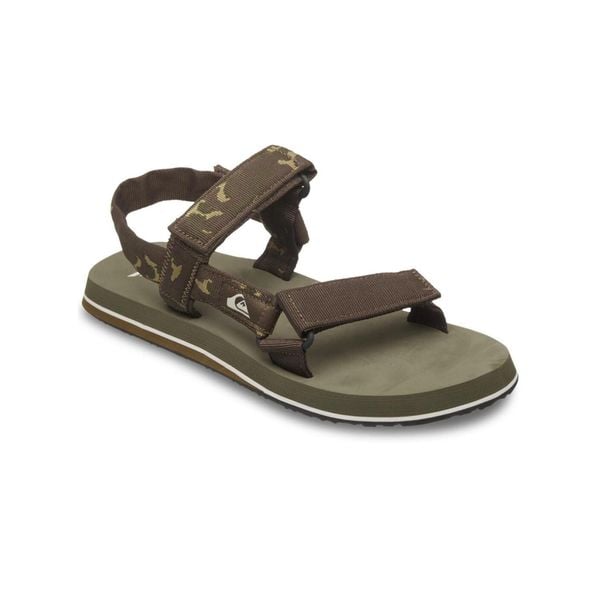 Sandały dla Mężczyzn MONKEY CAGED Szary. Zielone sandały Quiksilver, z gumy, bez zapięcia. W wyprzedaży za 139.99 zł.