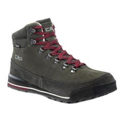 Buty trekkingowe męskie CMP Heka WP Hiking. Czarne buty turystyczne CMP, bez wzorów, z materiału, bez zapięcia, trekkingowe. Za 459.99 zł.