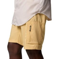Męskie Spodenki Ridge Utility Cargo Shorts. Żółte szorty Columbia, m, bez wzorów, sportowe. Za 302.99 zł.