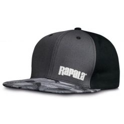 Czapka Snapback Rapala. Czarne czapki z daszkiem RAPALA, bez wzorów, z bawełny. Za 152.50 zł.