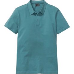 Shirt polo ze stretchem Slim Fit bonprix matowy kobaltowy. Koszulki polo marki bonprix. Za 54.99 zł.