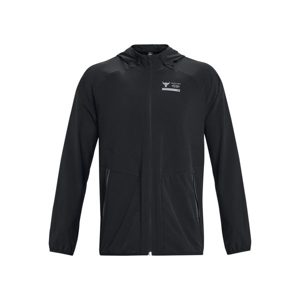 Kurtka Under Armour Project Rock Unstoppable. Czarne kurtki Under Armour, l, bez wzorów, bez kaptura. Za 638.00 zł.