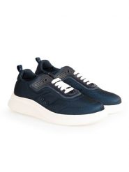 Baldinini Sneakersy "Vectra" | UE0407P00VECT | Sne U Vectra | Mężczyzna | Niebieski. Niebieskie buty sportowe casual Baldinini, bez wzorów, ze skóry, bez zapięcia. W wyprzedaży za 499.00 zł.