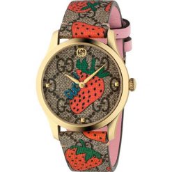 ZEGAREK GUCCI G-Timeless YA1264133. Brązowe zegarki Gucci, ze stali. Za 3,890.00 zł.