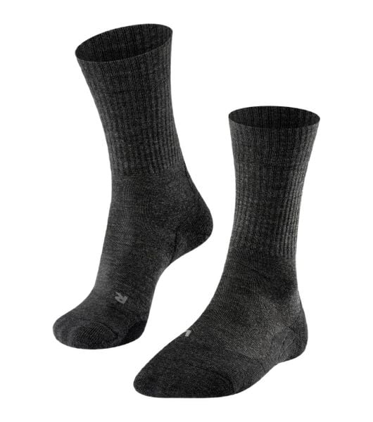 Skarpetki Falke TK2 Wool. Szare skarpety Falke, bez wzorów, z poliamidu. Za 176.50 zł.