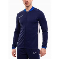 Bluza Męska Rozpinana Nike Academy 25 Sportowa Dresowa Treningowa roz. XXL. Niebieskie bluzy bez kaptura Nike, m, bez wzorów, z dresówki, bez kaptura. Za 142.00 zł.