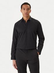 BOSS Koszula Excurse 50554481 Czarny Regular Fit. Czarne koszule Boss, m, bez wzorów, z bawełny, bez kołnierzyka, bez ramiączek. Za 629.99 zł.