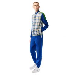Dres treningowy męski Lacoste Sport. Niebieskie komplety dresowe LACOSTE, m, bez wzorów, z bawełny, bez ramiączek. Za 552.00 zł.