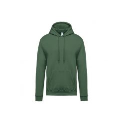 Bluza z kapturem Kariban. Zielone bluzy z kapturem KARIBAN, xl, bez wzorów, z bawełny, z kapturem. Za 192.00 zł.
