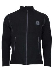 Peak Mountain Kurtka polarowa "Cartelan" w kolorze czarnym rozmiar: XL. Czarne kurtki Peak Mountain, xl, bez wzorów, z polaru, bez kaptura. Za 127.65 zł.