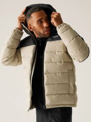 Regatta Kurtka pikowana "Aldthorn" w kolorze beżowo-czarnym rozmiar: 3XL. Brązowe kurtki Regatta, xl, bez wzorów, bez kaptura. Za 217.99 zł.