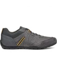 Geox Sneakersy "Ravex" w kolorze szarym rozmiar: 39. Szare buty sportowe casual Geox, bez wzorów, z materiału, bez zapięcia. Za 189.29 zł.