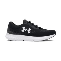 Buty biegowe męskie Under Armour Charged Rogue 4. Czarne buty do biegania Under Armour, bez wzorów, bez zapięcia, do biegania. Za 259.99 zł.