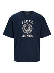 Jack & Jones Koszulka "Victo" w kolorze granatowym rozmiar: M. Niebieskie bezrękawniki Jack & Jones, m, bez wzorów, z bawełny, bez kołnierzyka, bez ramiączek. Za 43.68 zł.