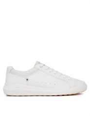 Rieker Revolution Lifestyle Sneakersy U1100-80 Biały. Białe buty sportowe casual Rieker Revolution Lifestyle, bez wzorów, ze skóry, bez zapięcia. Za 439.99 zł.
