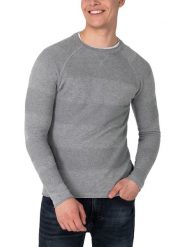 Timezone Sweter w kolorze szarym rozmiar: XL. Szare swetry nierozpinane Timezone, xl, bez wzorów, bez kołnierzyka, bez ramiączek. Za 84.01 zł.