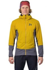 Hannah Kurtka funkcyjna "Vertical" w kolorze żółto-szarym rozmiar: S. Szare kurtki outdoor i hardshell Hannah, s, bez wzorów, z materiału, bez kaptura. Za 717.99 zł.