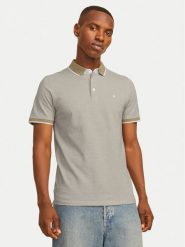 Jack & Jones Komplet koszulek polo Paulos 12191216 Szary Slim Fit. Szare koszulki polo Jack & Jones, l, bez wzorów, z bawełny, bez kołnierzyka, bez ramiączek. Za 249.99 zł.